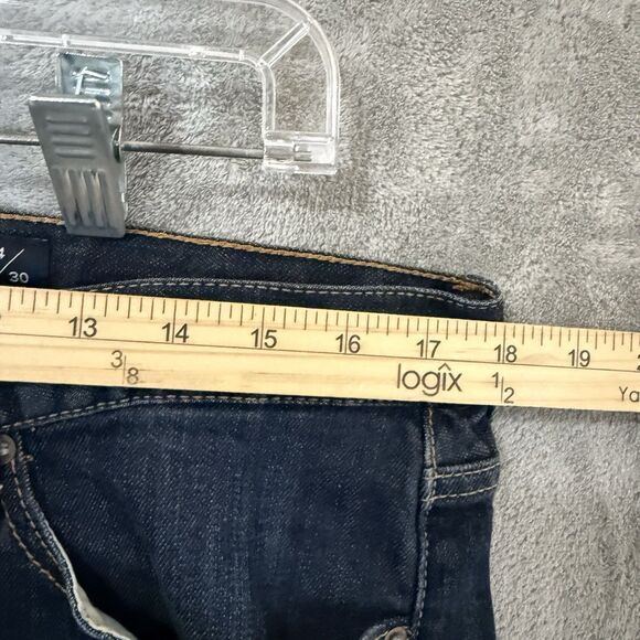 Lucky Brand Jeans 410 Athletic Slim 34x30 (Inseam 29) Whiskered Dark Wash - Picture 8 of 10